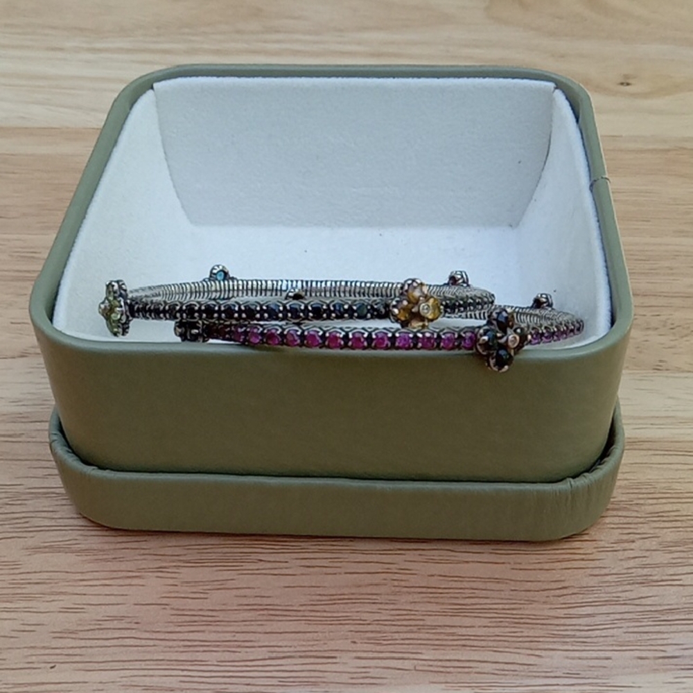 Bixby 925 18k Bangle Bracelets